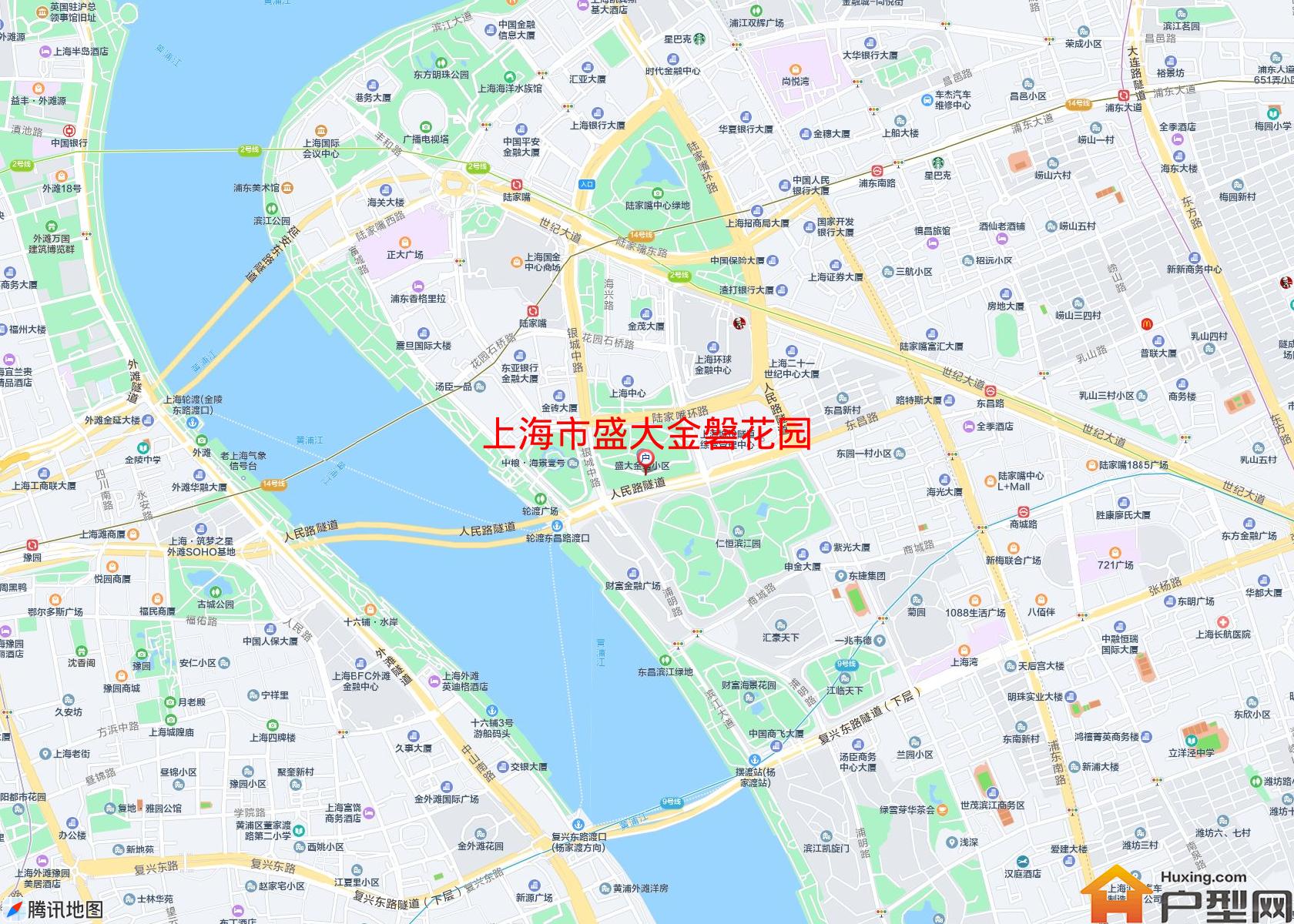 盛大金磐花园小区 - 户型网