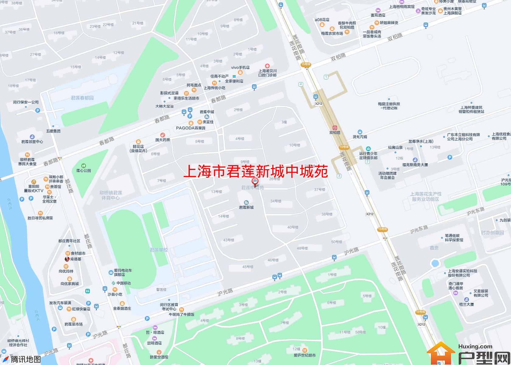 君莲新城中城苑小区 - 户型网