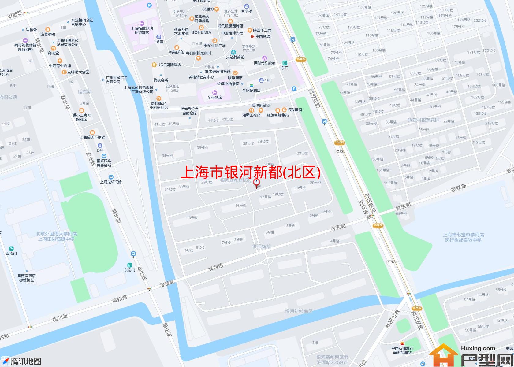 银河新都(北区)小区 - 户型网