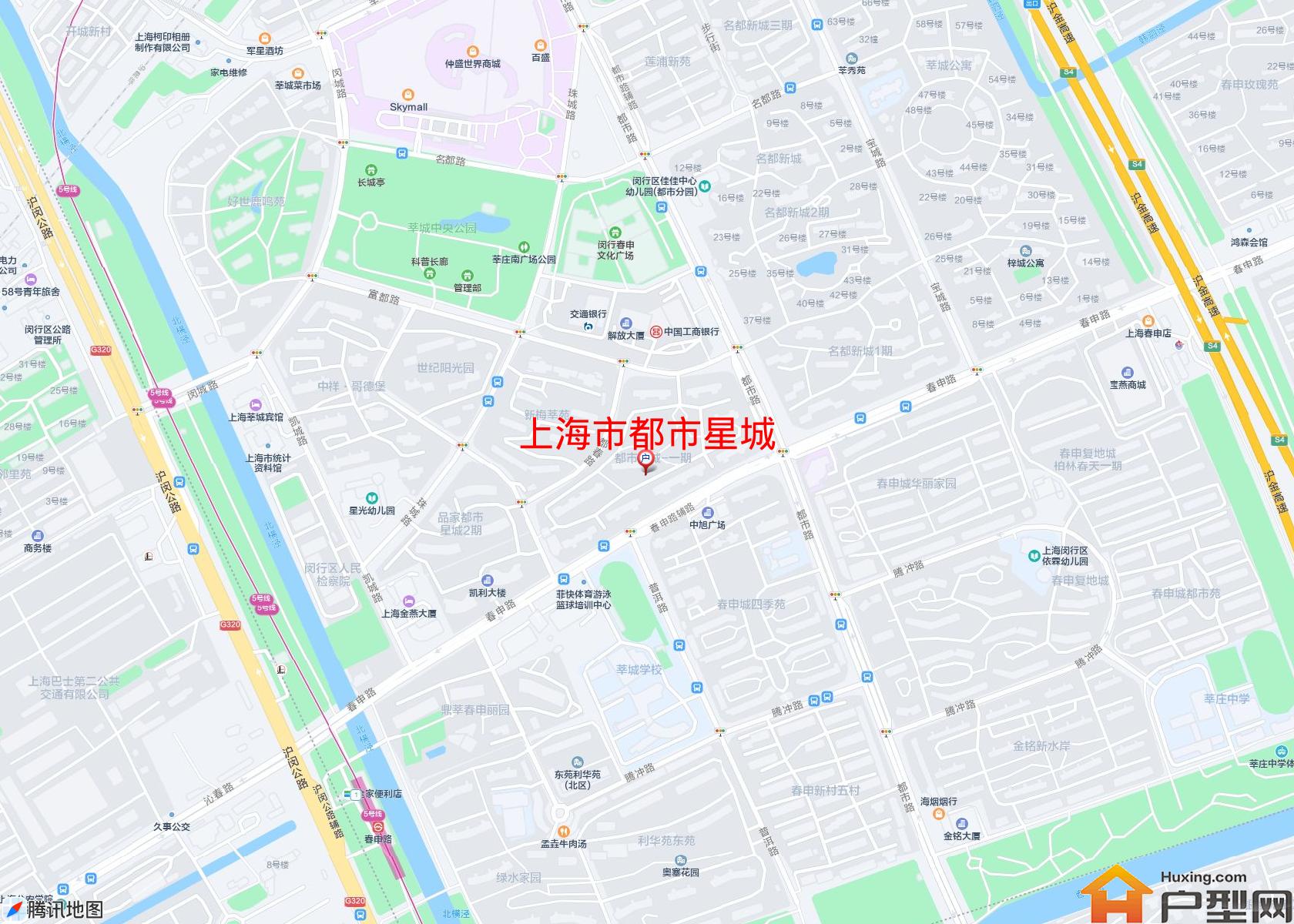 都市星城小区 - 户型网