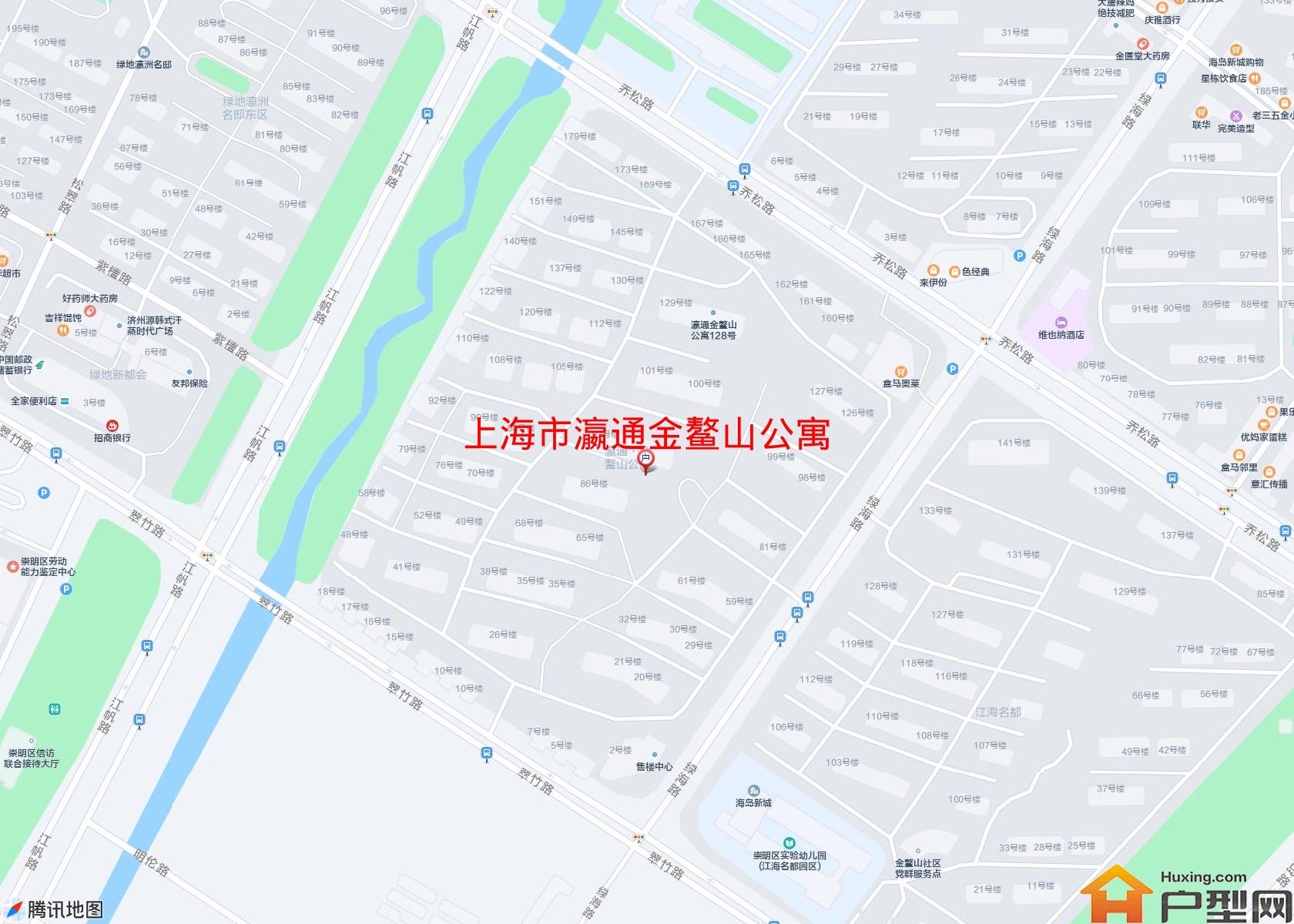 瀛通金鳌山公寓小区 - 户型网