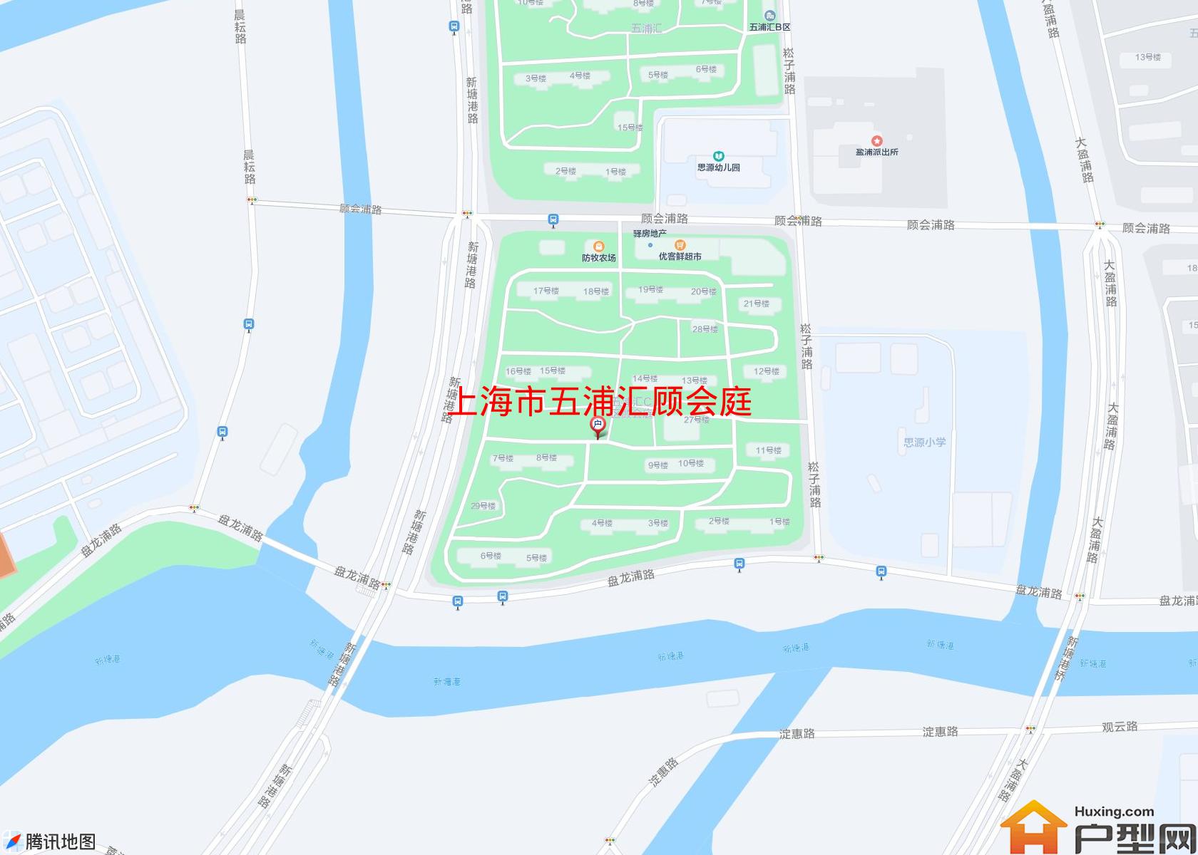 五浦汇顾会庭小区 - 户型网