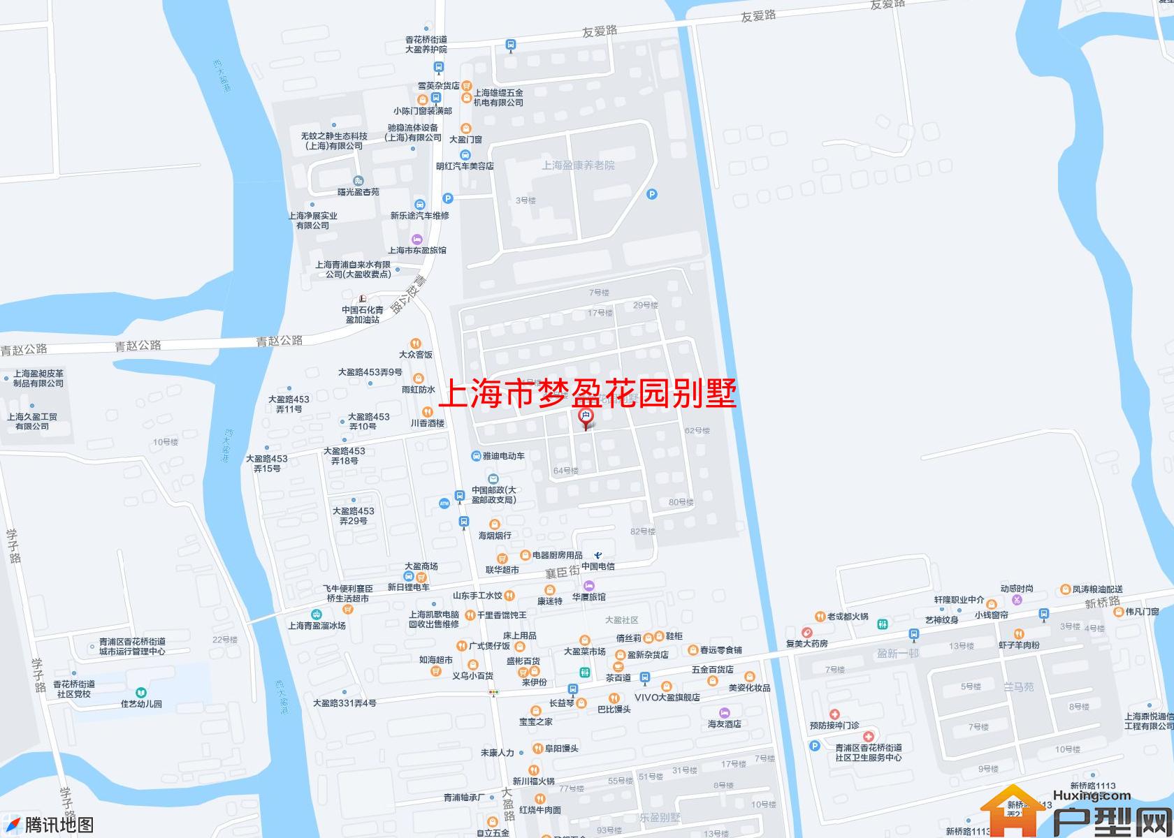 梦盈花园别墅小区 - 户型网