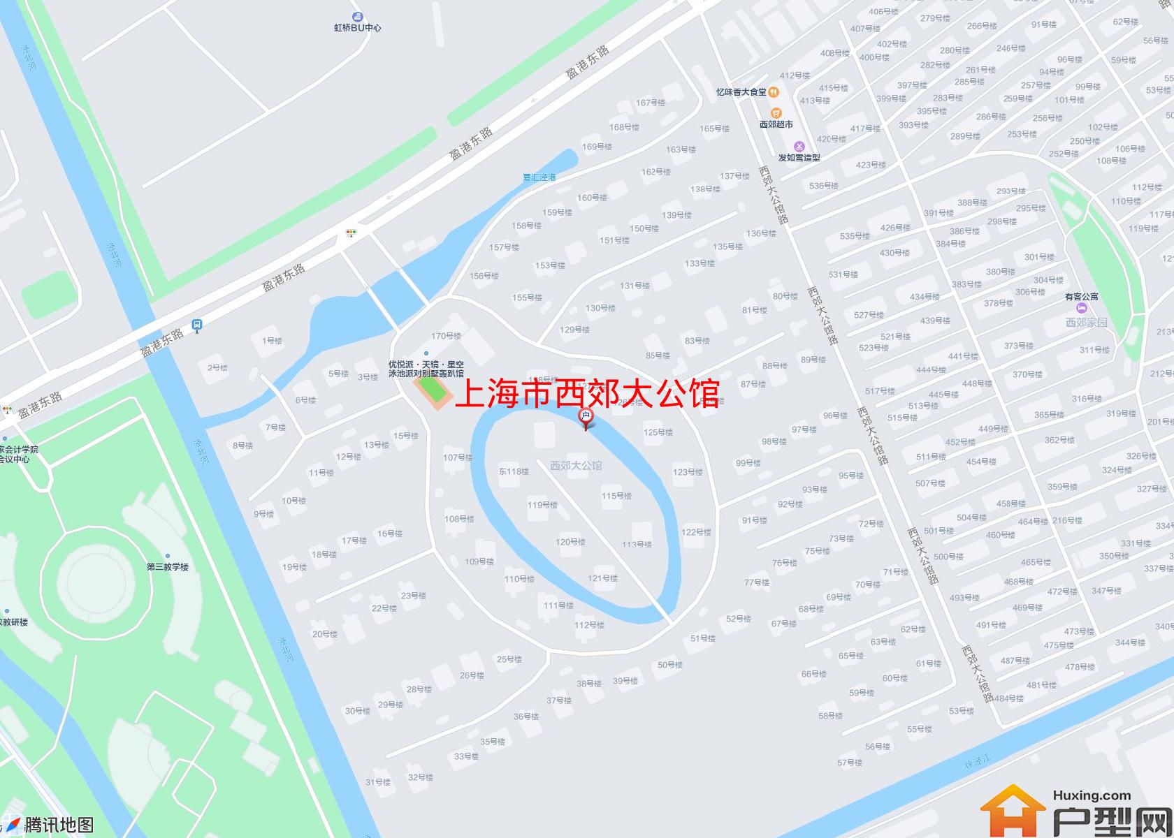 西郊大公馆小区 - 户型网