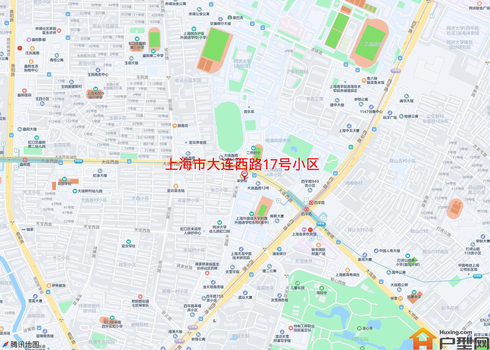 大连西路17号小区小区 - 户型网