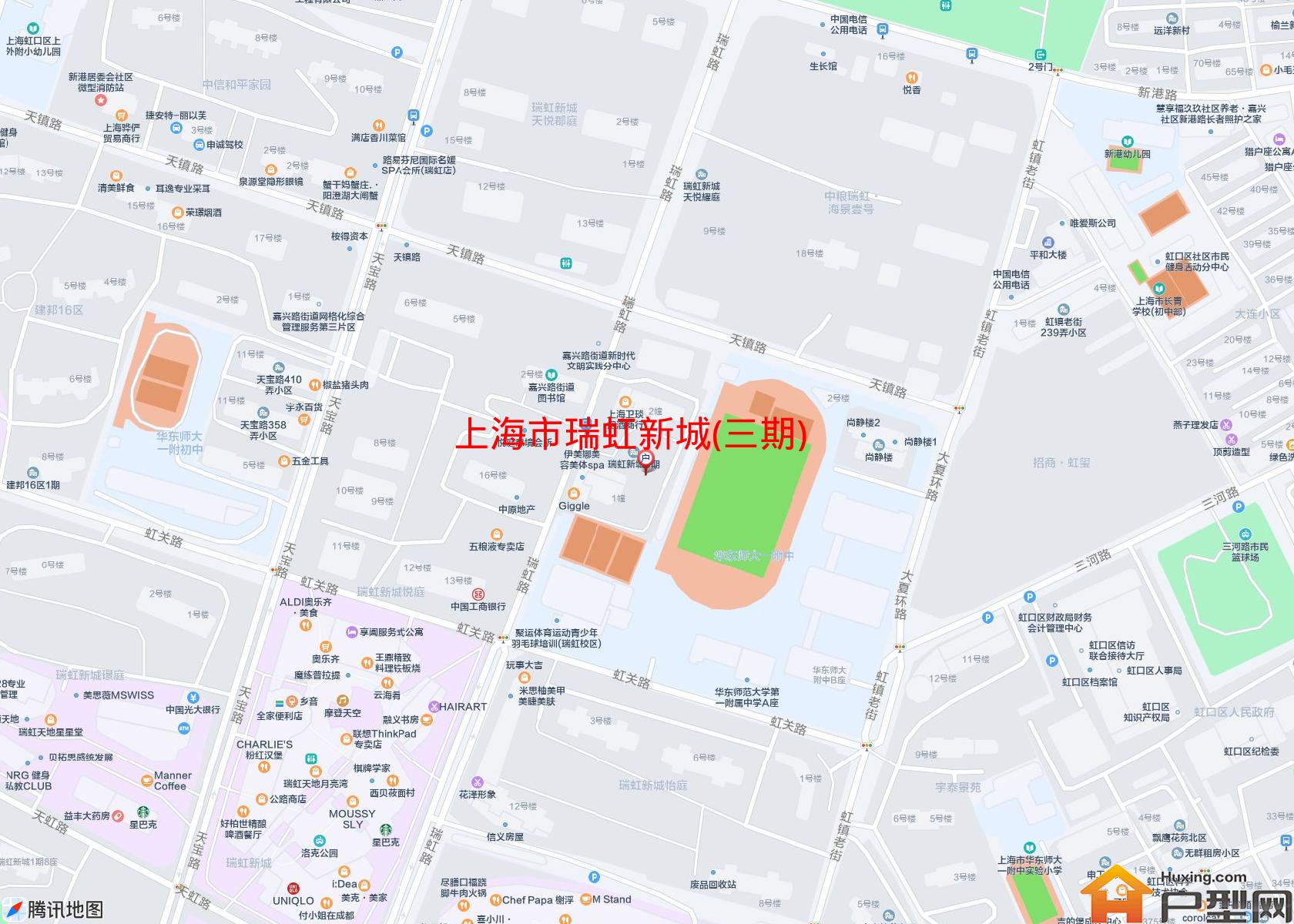 瑞虹新城(三期)小区 - 户型网 瑞虹新城(三期)小区 - 户型网