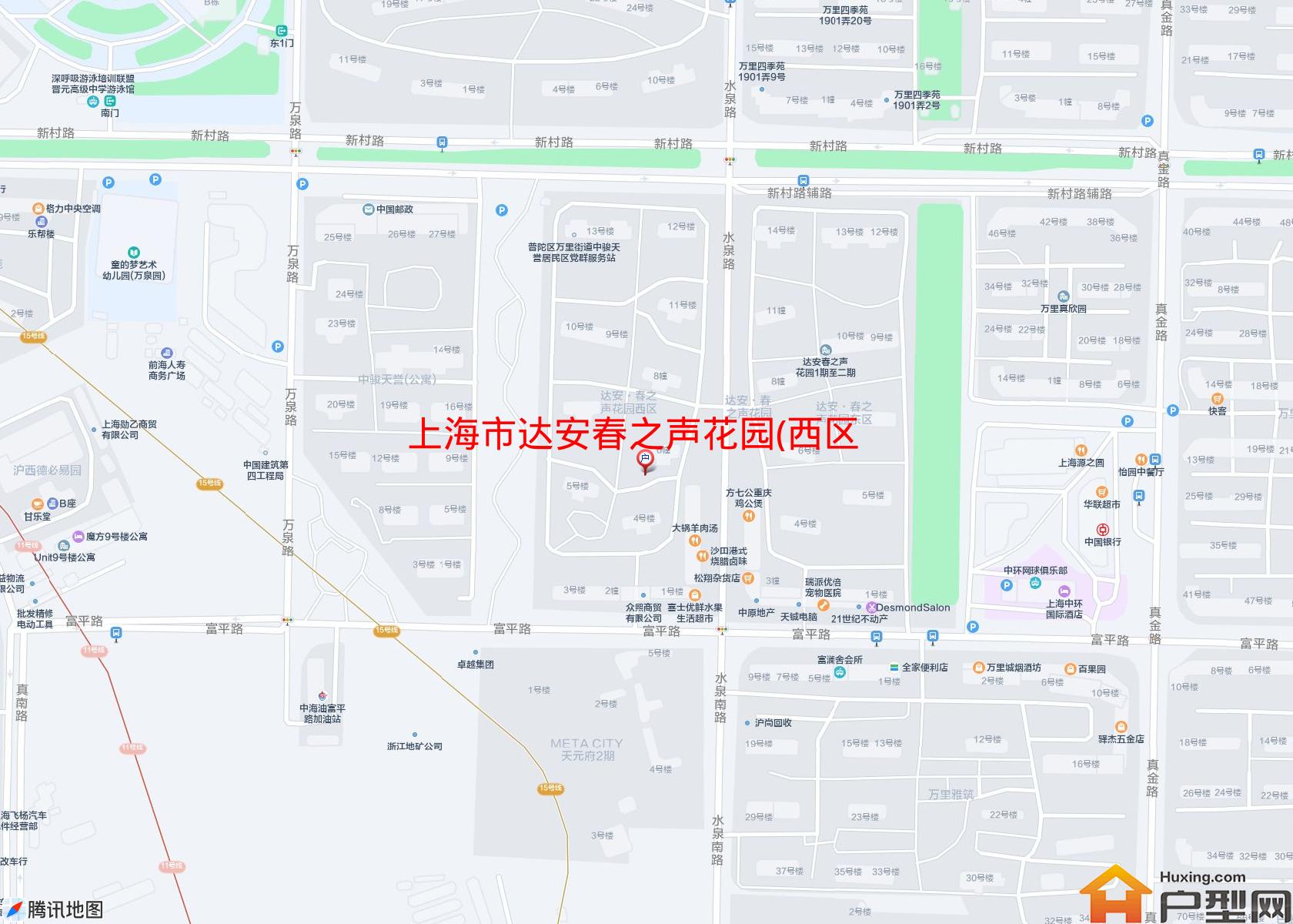 达安春之声花园(西区)小区 - 户型网