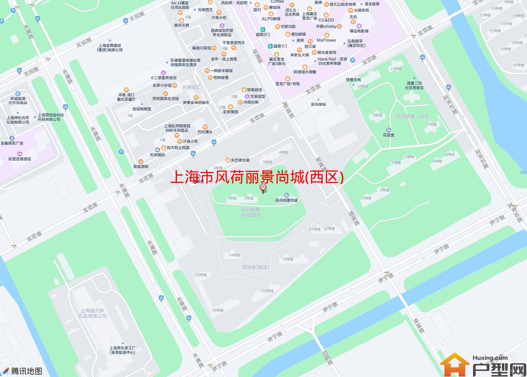 风荷丽景尚城(西区)小区 - 户型网 风荷丽景尚城(西区)小区 - 户型网
