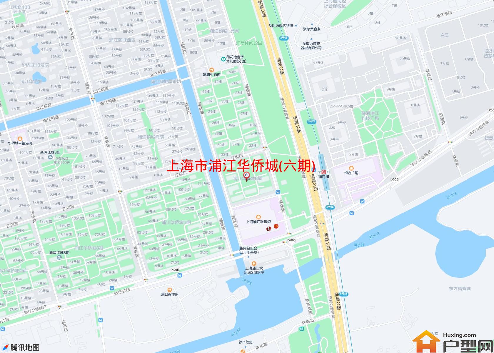 浦江华侨城(六期)小区 - 户型网