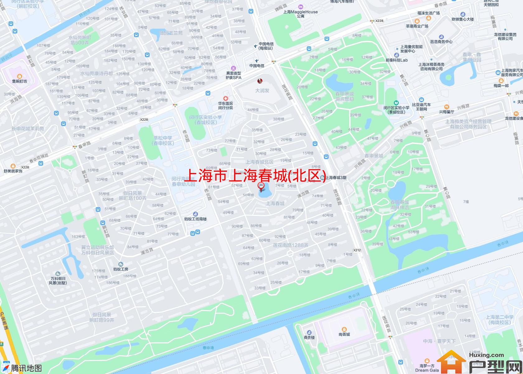 上海春城(北区)小区 - 户型网