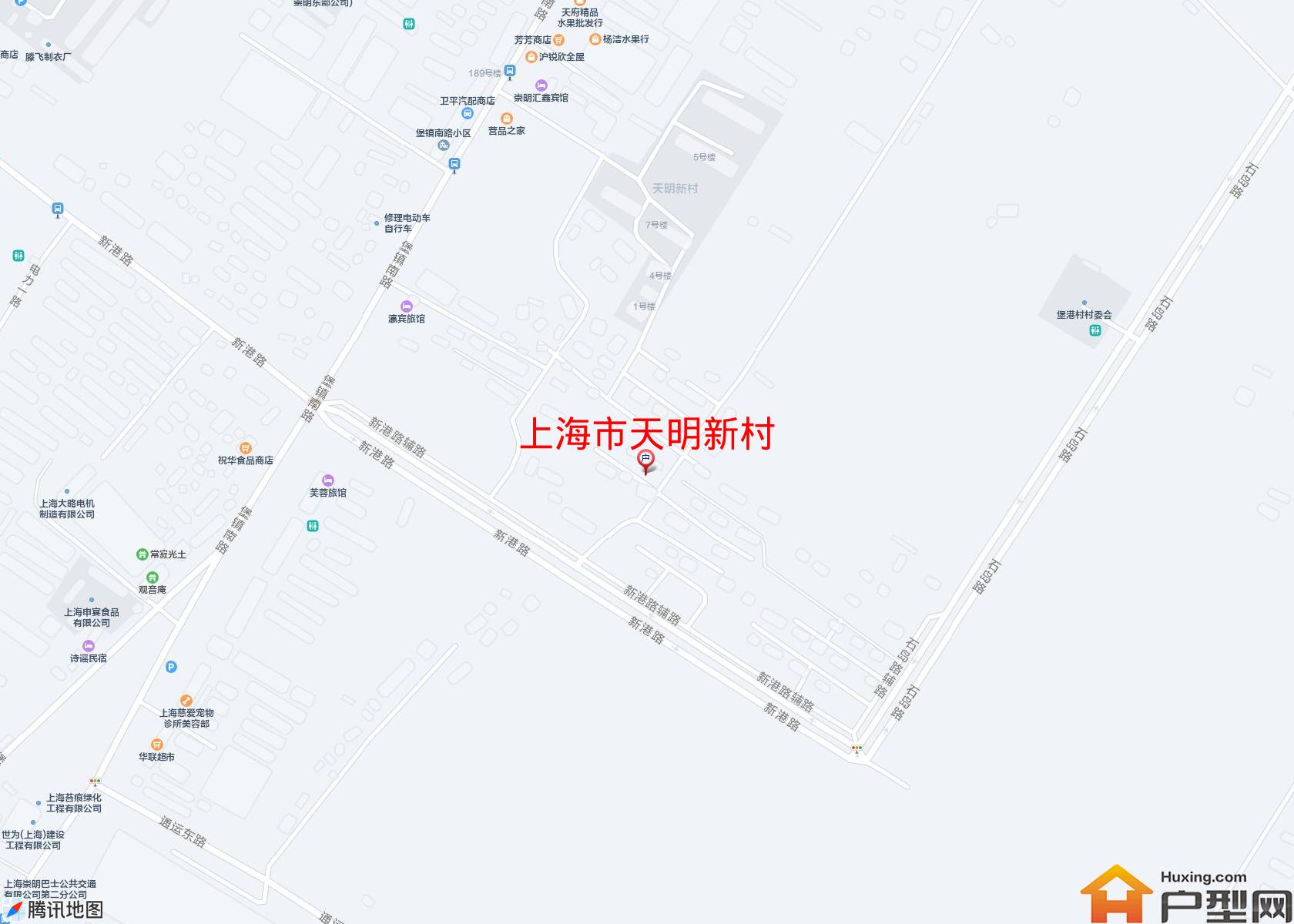 天明新村小区 - 户型网
