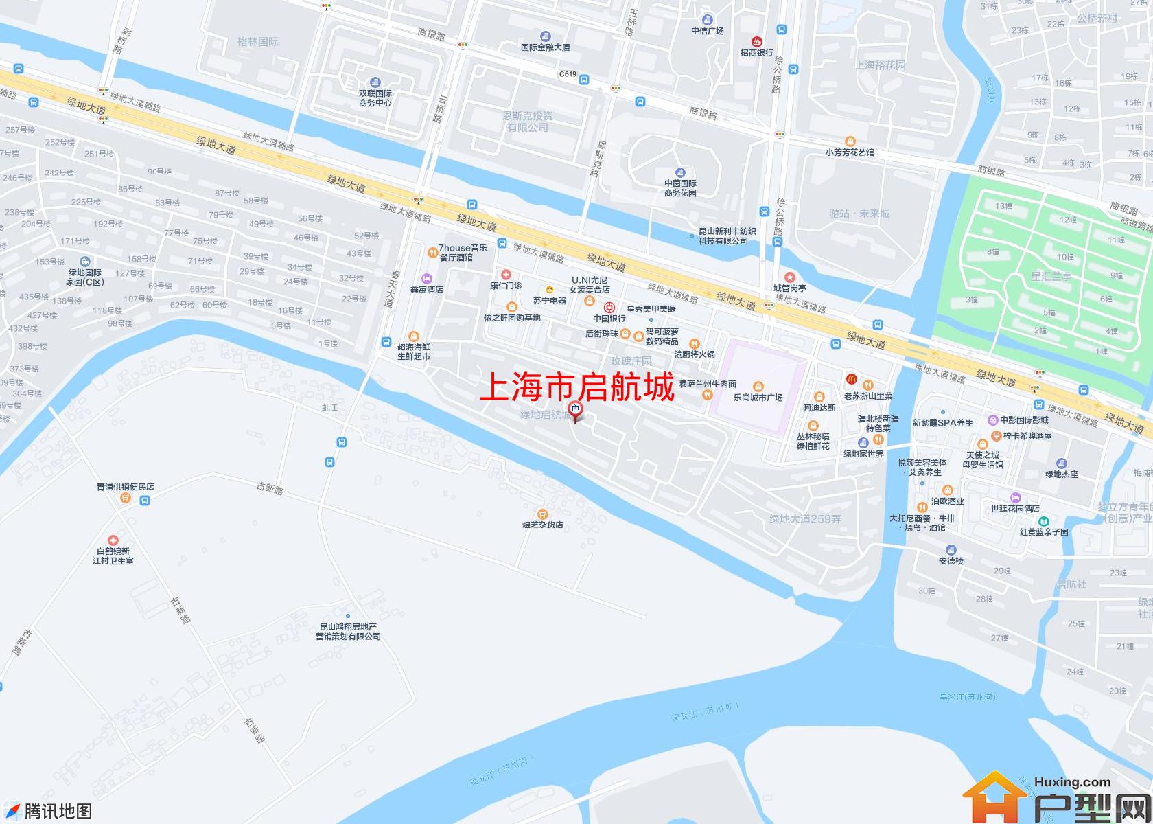 启航城小区 - 户型网
