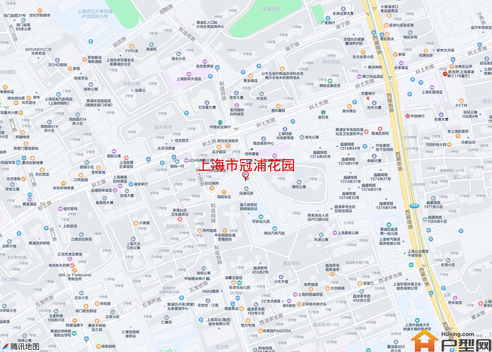 冠浦花园小区 - 户型网