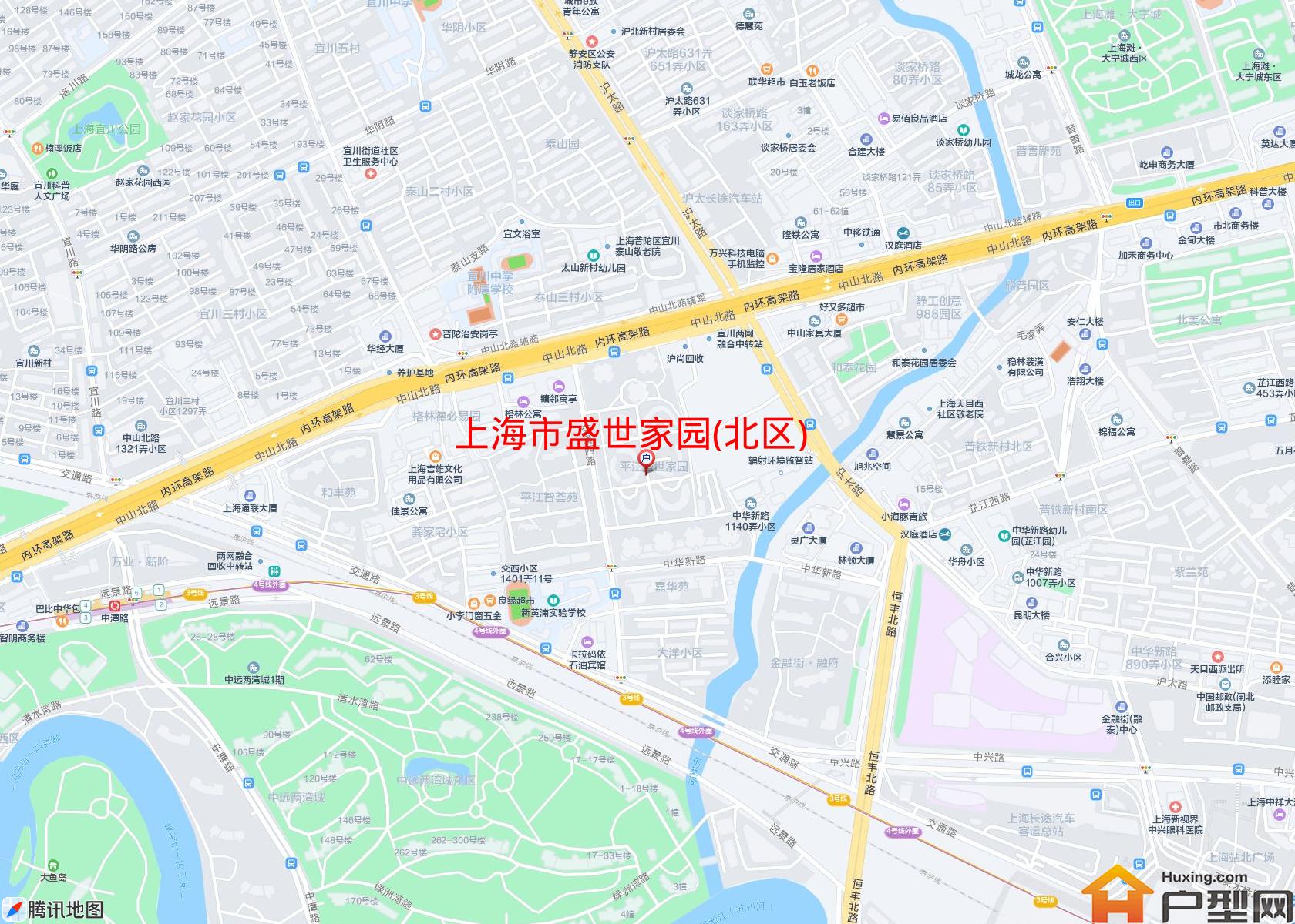 盛世家园(北区)小区 - 户型网