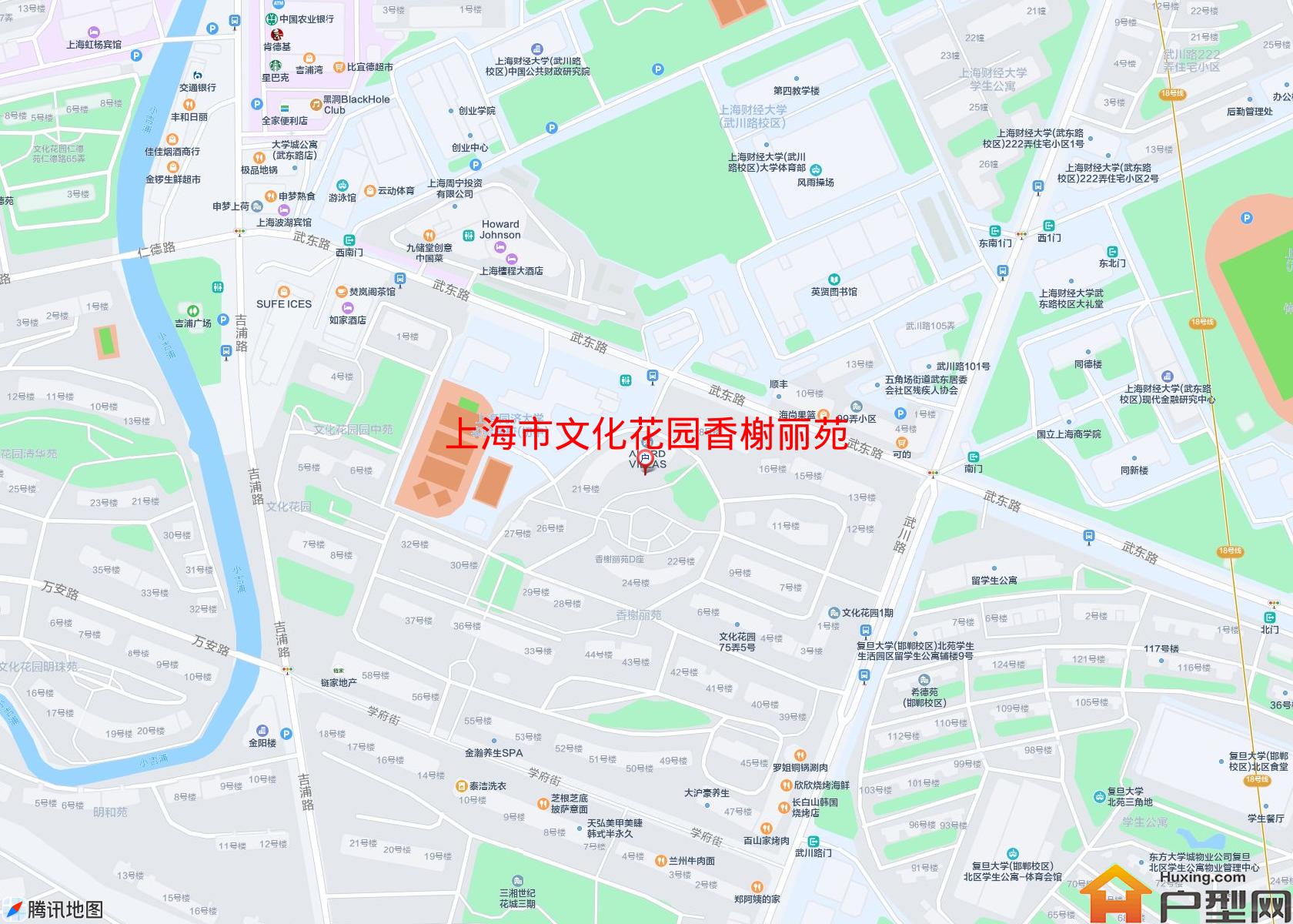 文化花园香榭丽苑小区 - 户型网