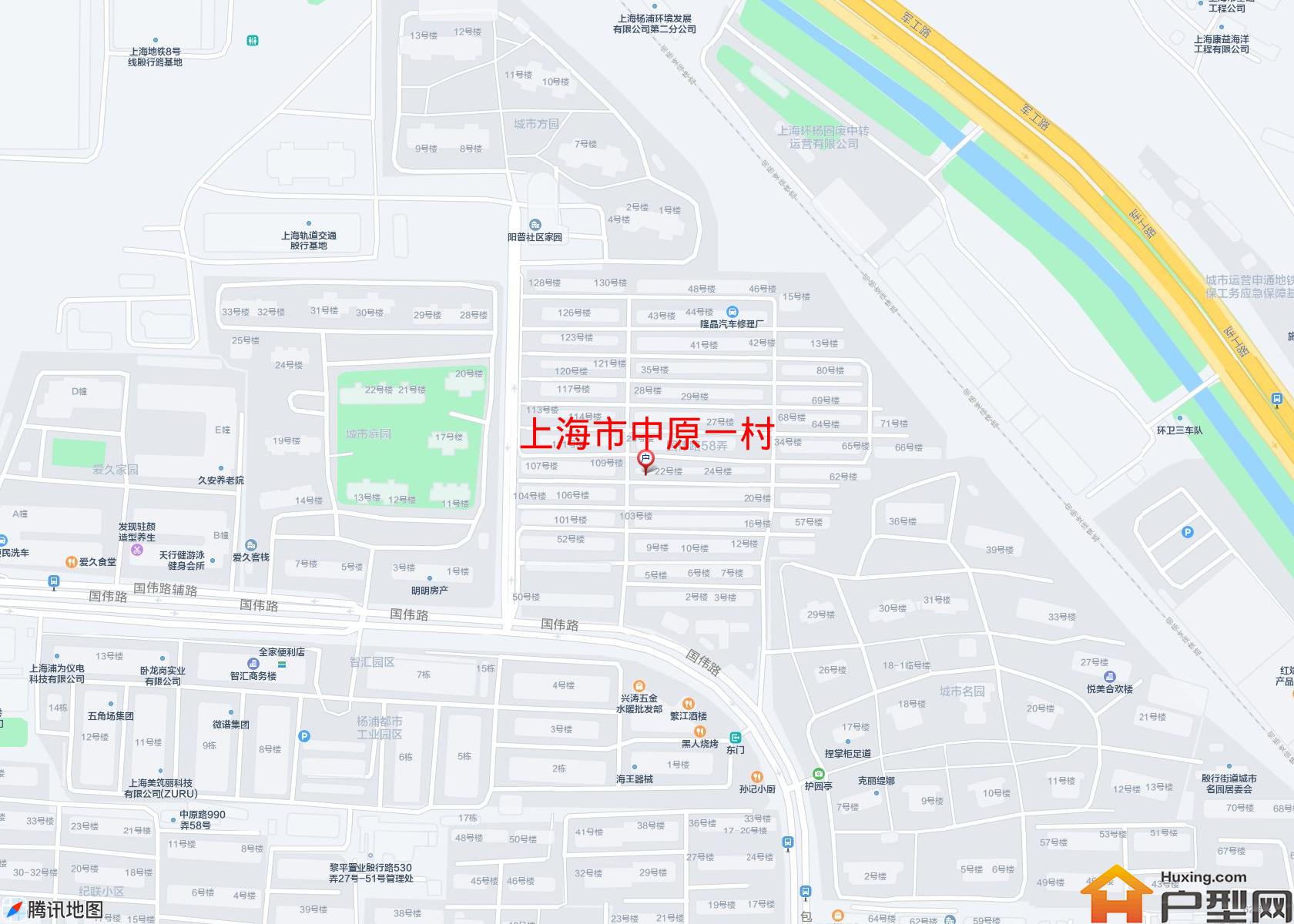中原一村小区 - 户型网