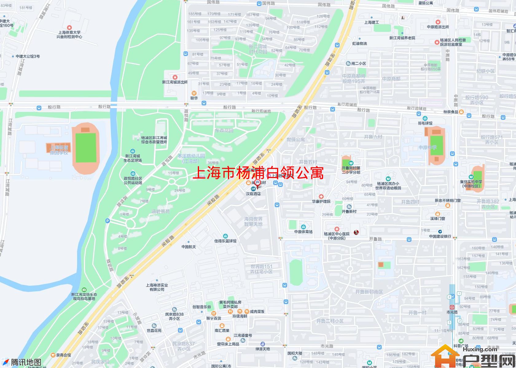 杨浦白领公寓小区 - 户型网