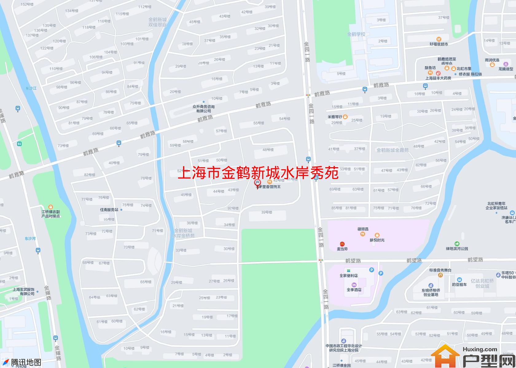 金鹤新城水岸秀苑小区 - 户型网