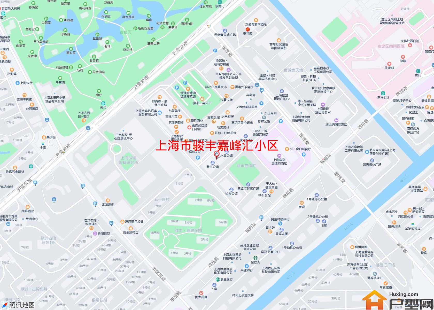 骏丰嘉峰汇小区小区 - 户型网