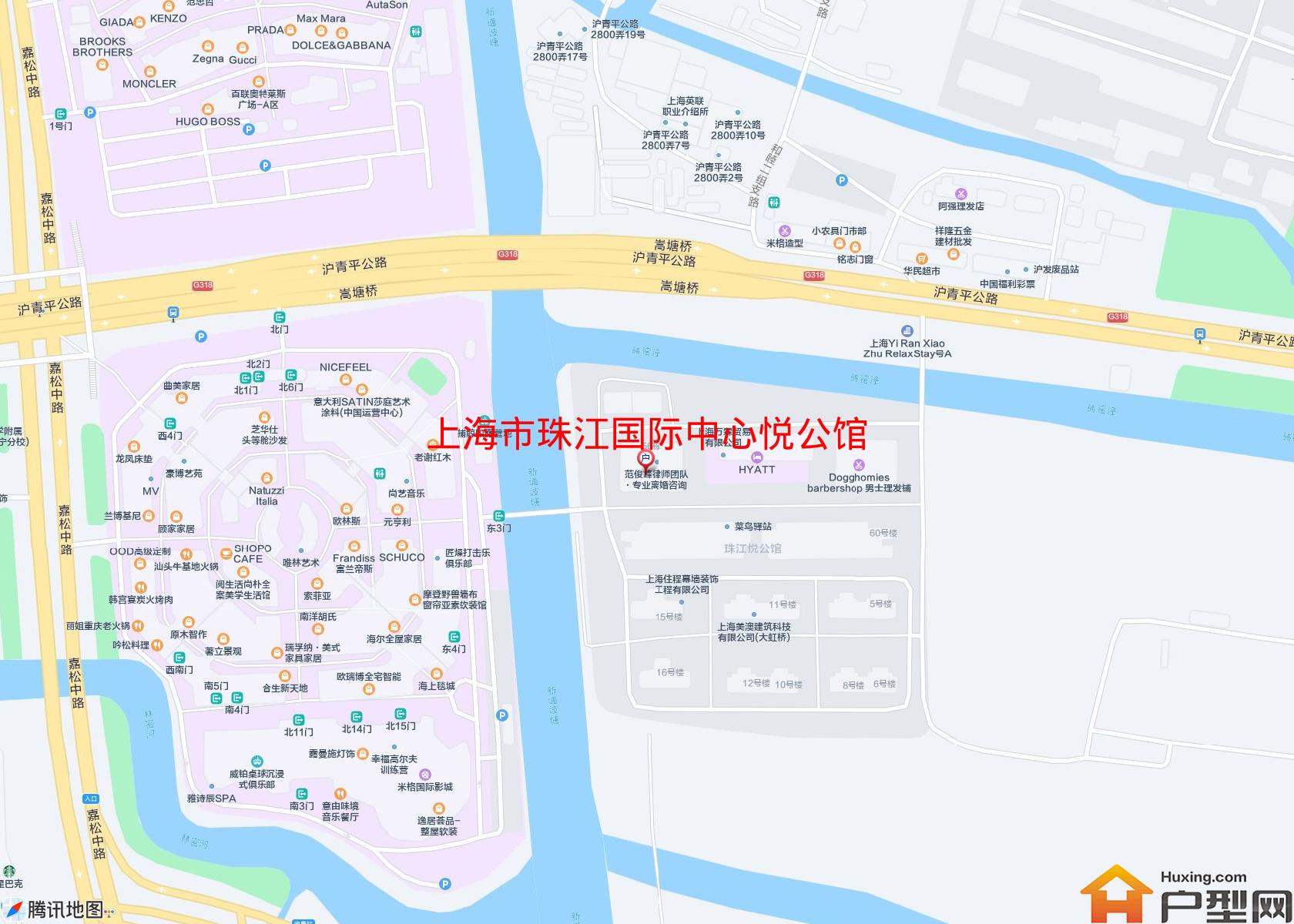 珠江国际中心悦公馆小区 - 户型网