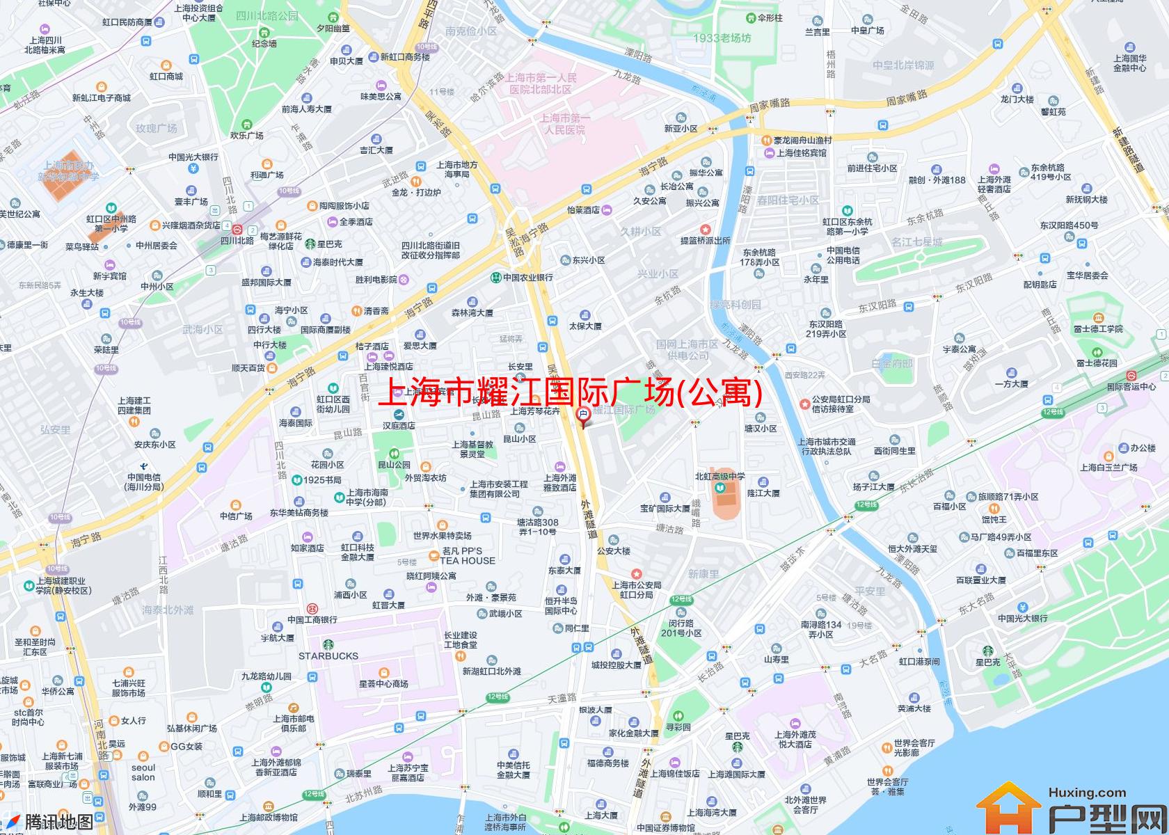 耀江国际广场(公寓)小区 - 户型网