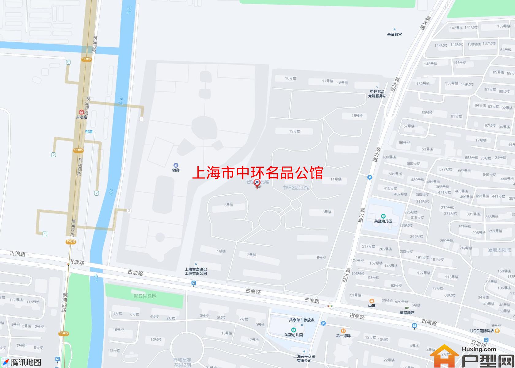 中环名品公馆小区 - 户型网