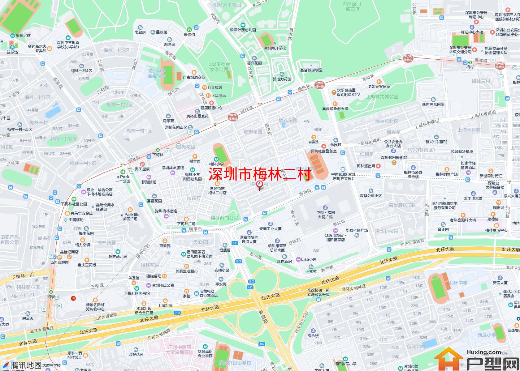 梅林二村小区 - 户型网 梅林二村小区 - 户型网