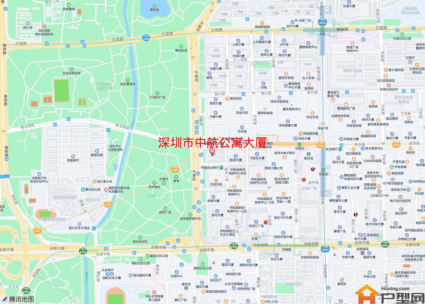 中航公寓大厦小区 - 户型网