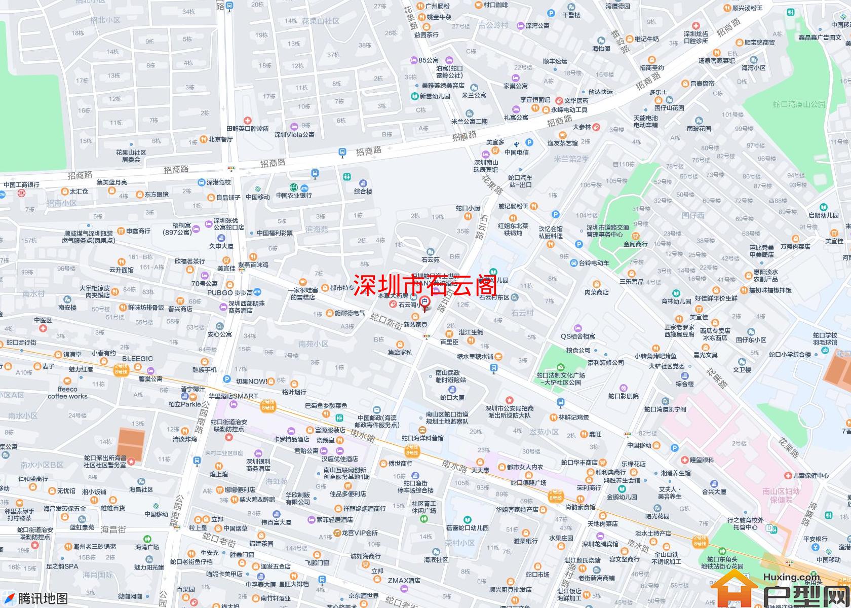 石云阁小区 - 户型网