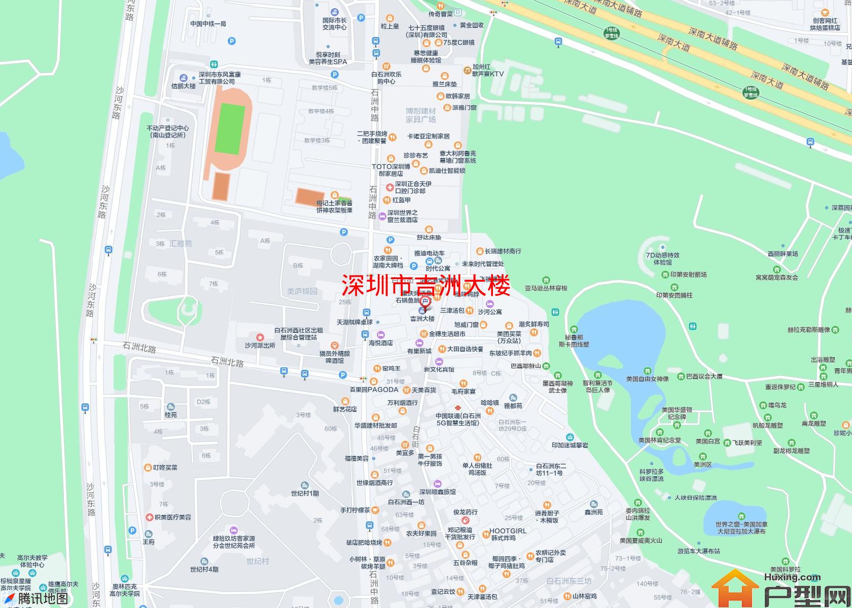 吉洲大楼小区 - 户型网