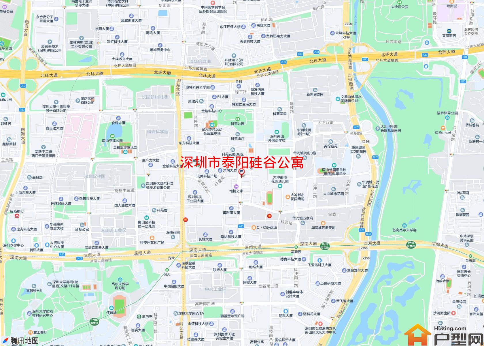 泰阳硅谷公寓小区 - 户型网