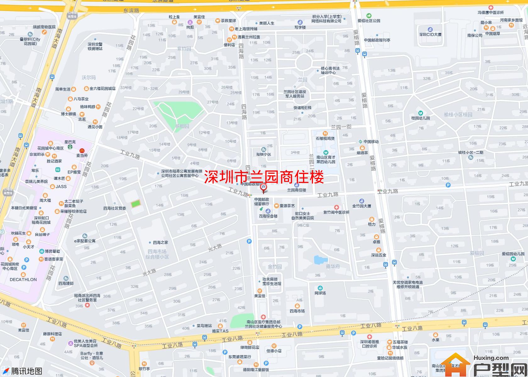 兰园商住楼小区 - 户型网 兰园商住楼小区 - 户型网