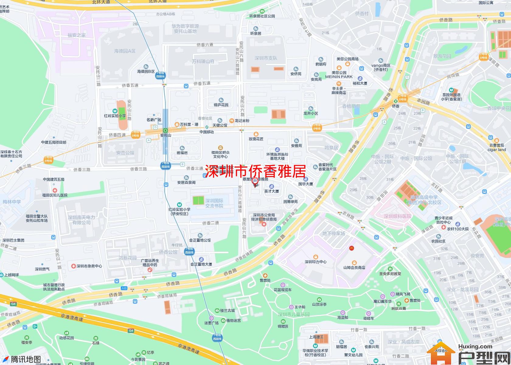 侨香雅居小区 - 户型网