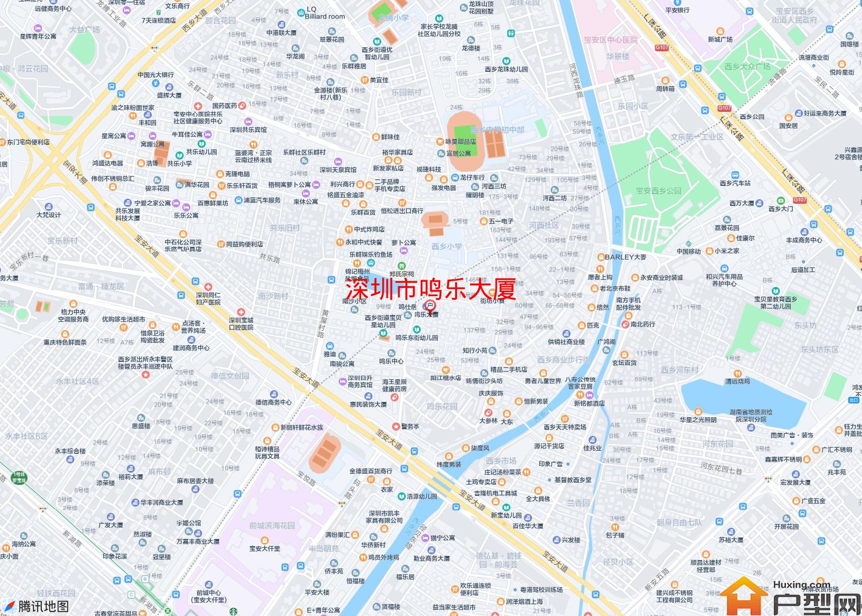 鸣乐大厦小区 - 户型网