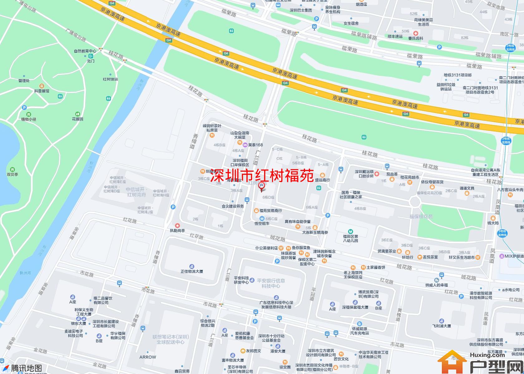 红树福苑小区 - 户型网