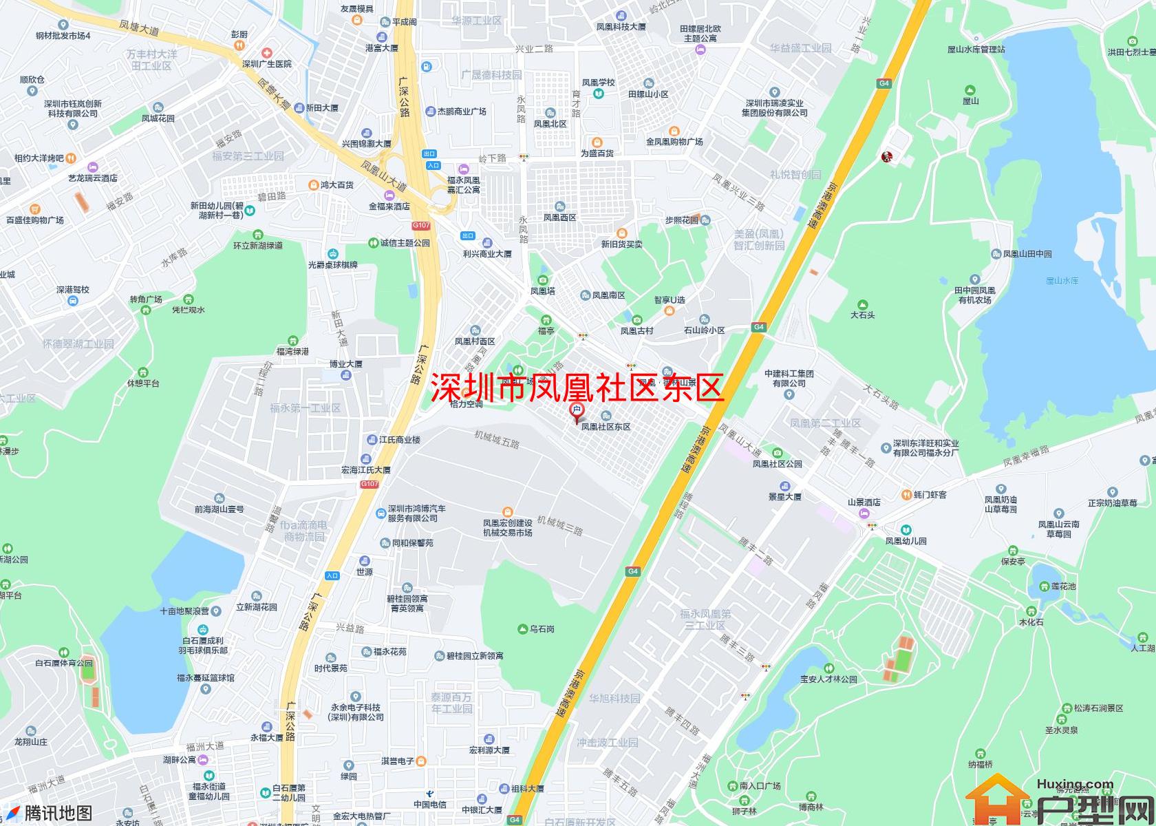 凤凰社区东区小区 - 户型网