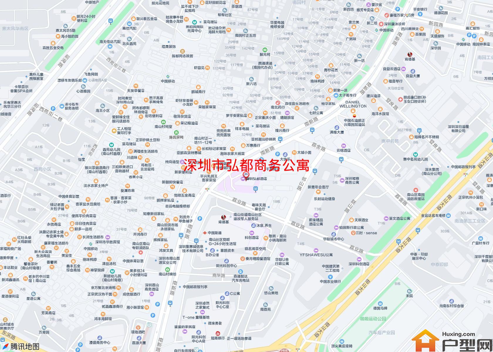 弘都商务公寓小区 - 户型网