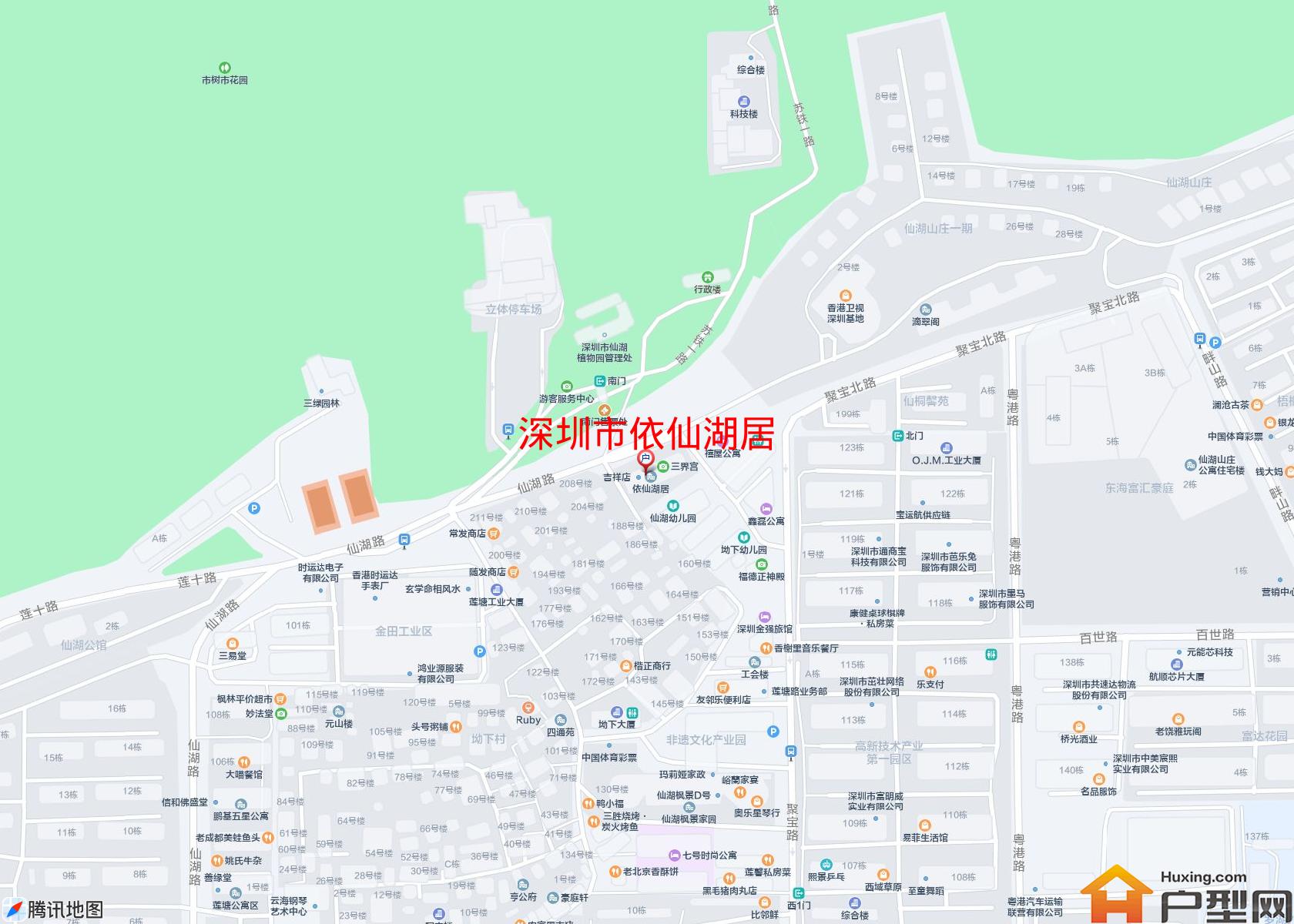 依仙湖居小区 - 户型网 依仙湖居小区 - 户型网