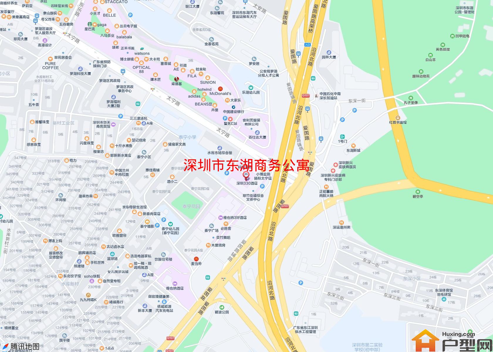 东湖商务公寓小区 - 户型网