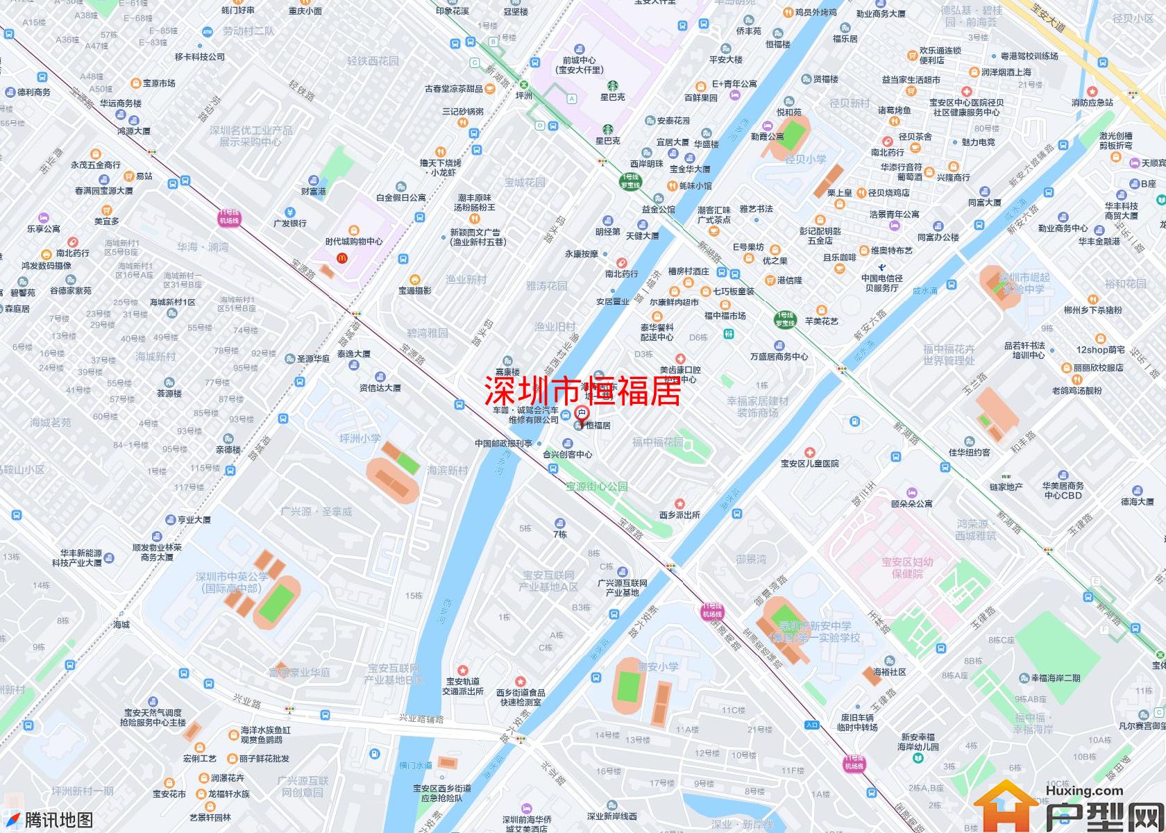 恒福居小区 - 户型网