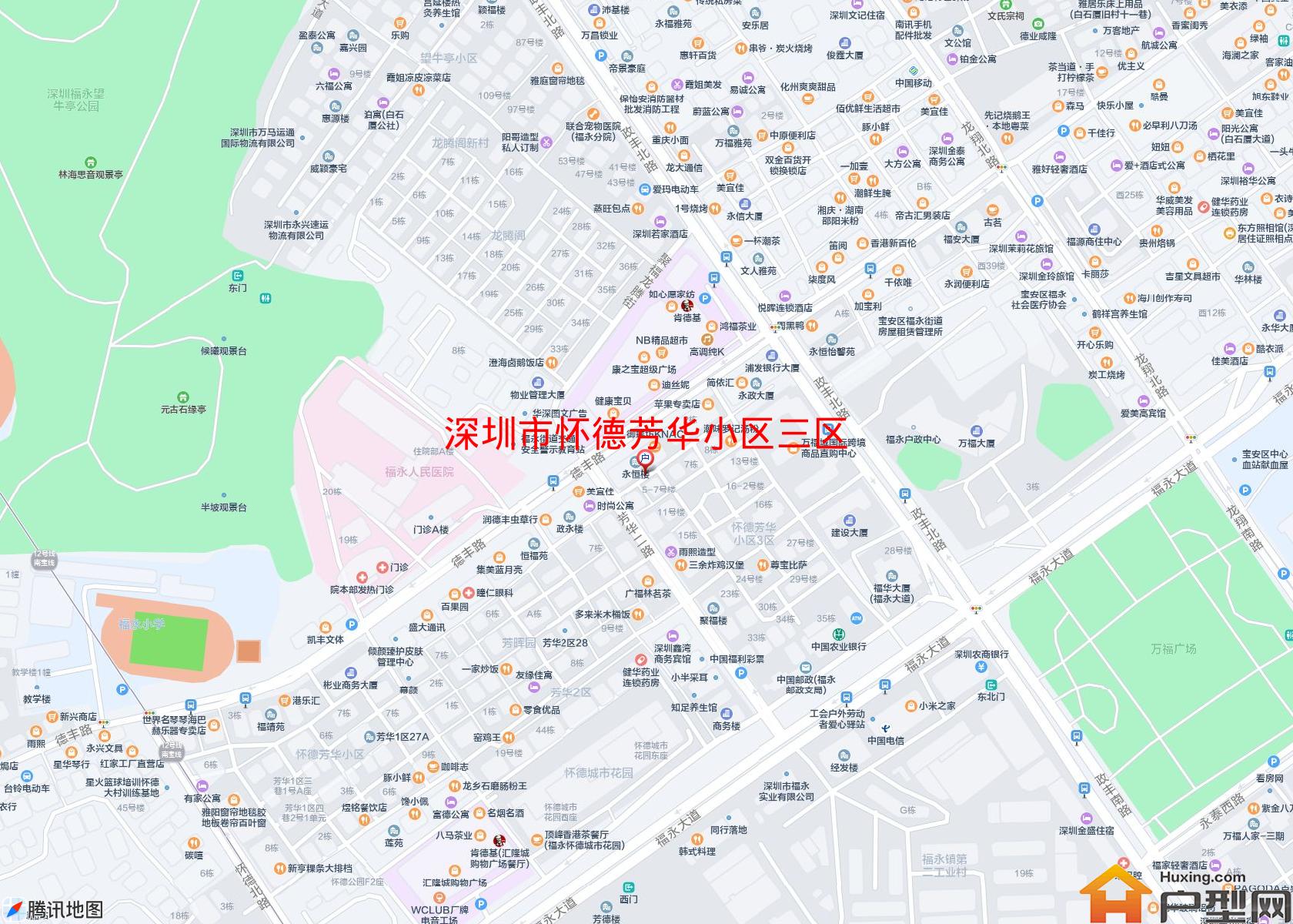 怀德芳华小区三区小区 - 户型网