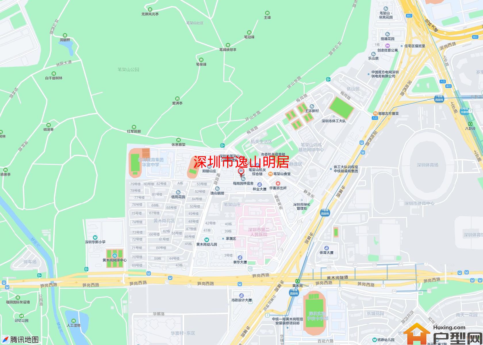 逸山明居小区 - 户型网