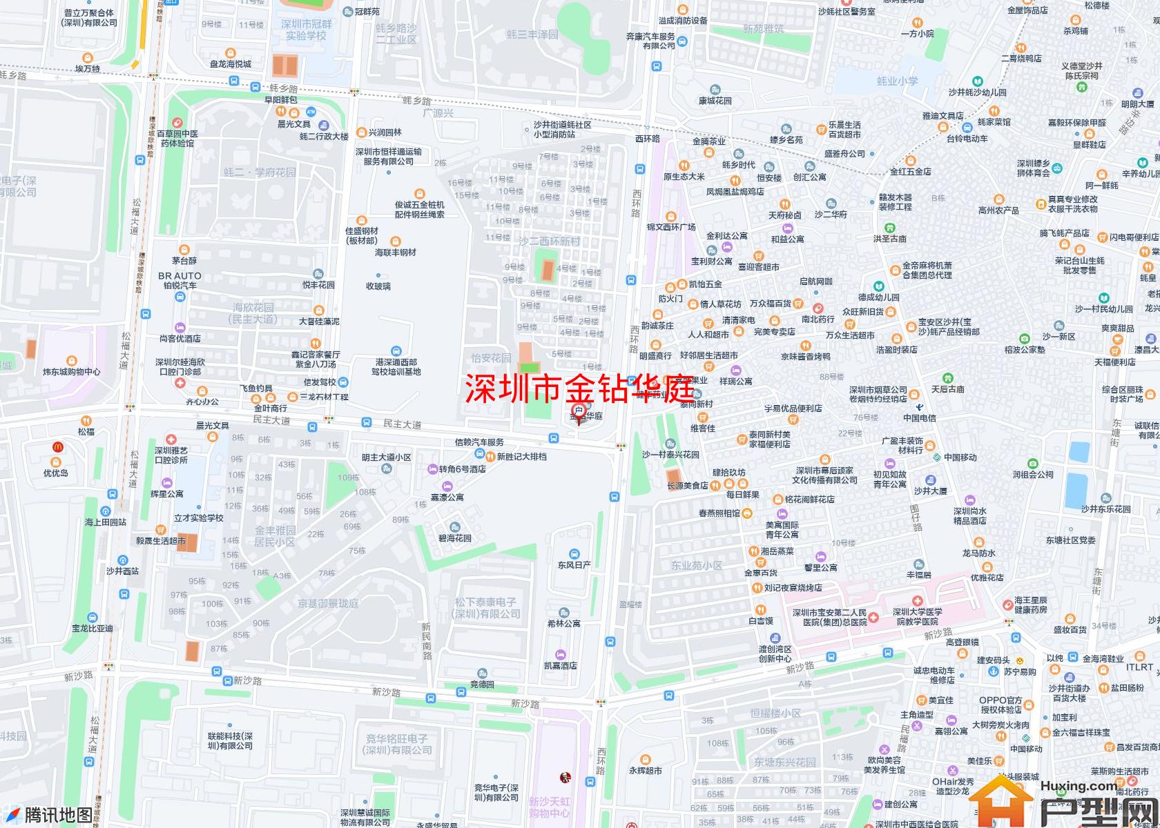 金钻华庭小区 - 户型网