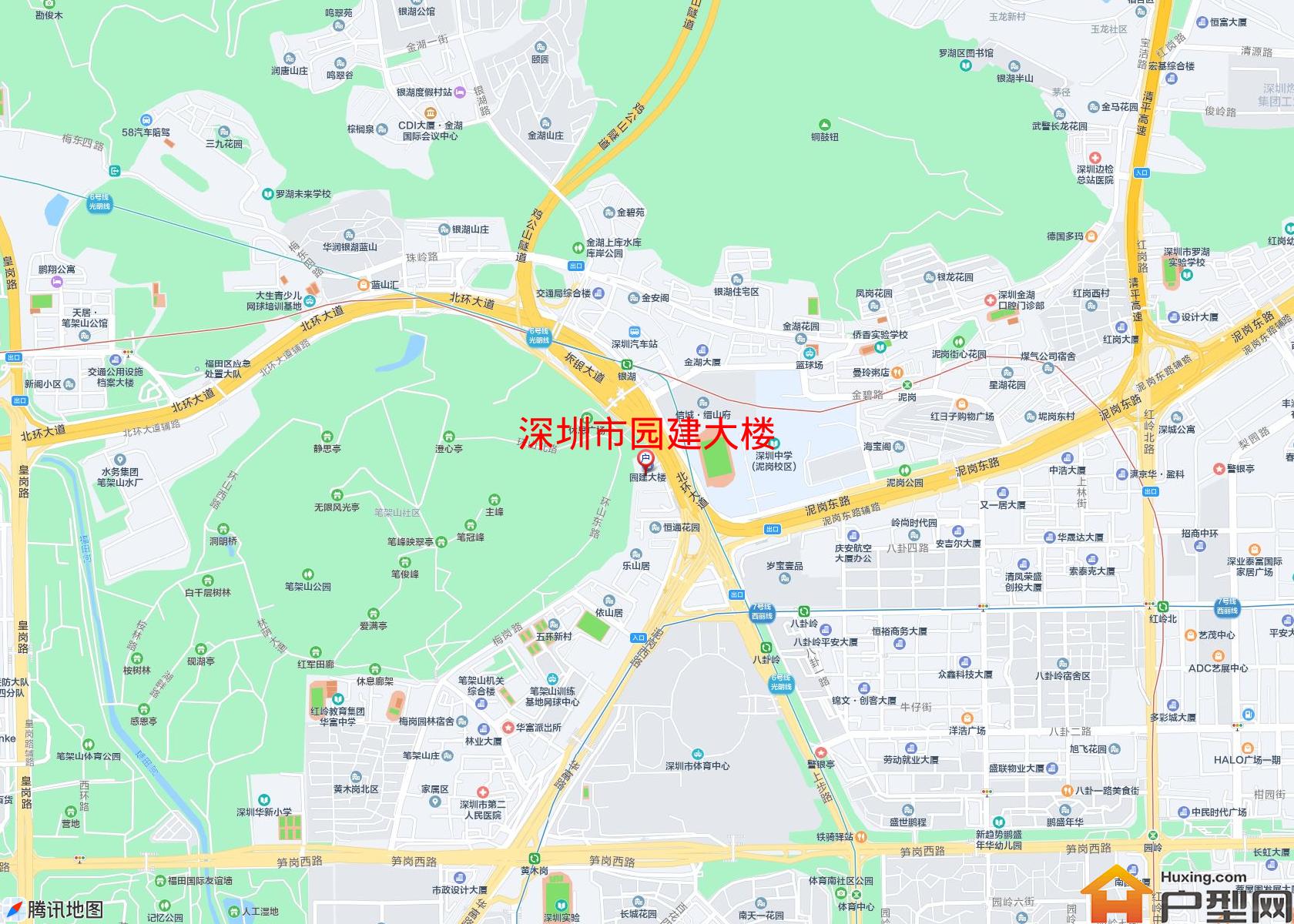 园建大楼小区 - 户型网