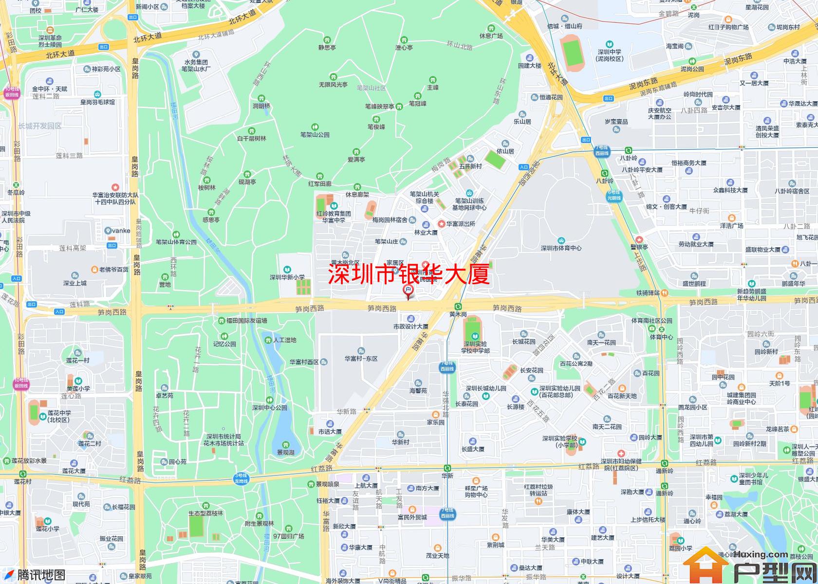 银华大厦小区 - 户型网