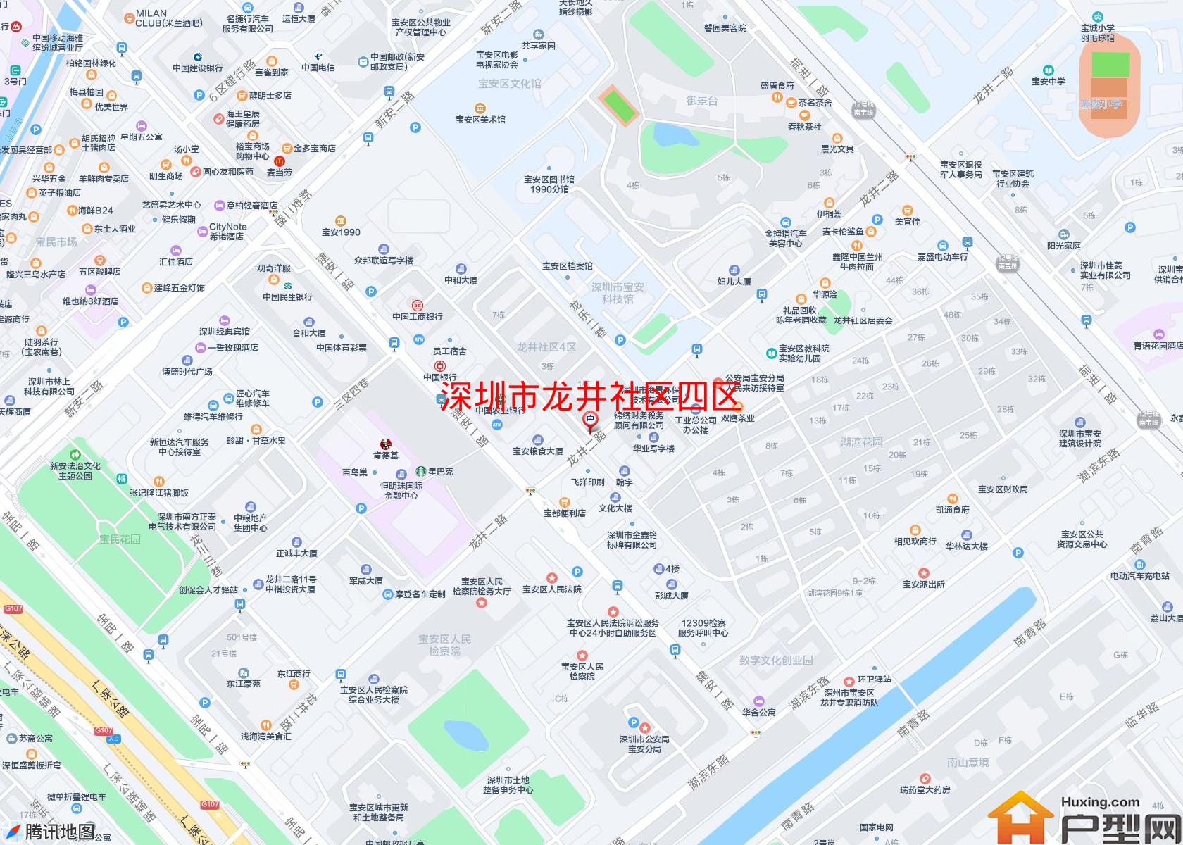 龙井社区四区小区 - 户型网