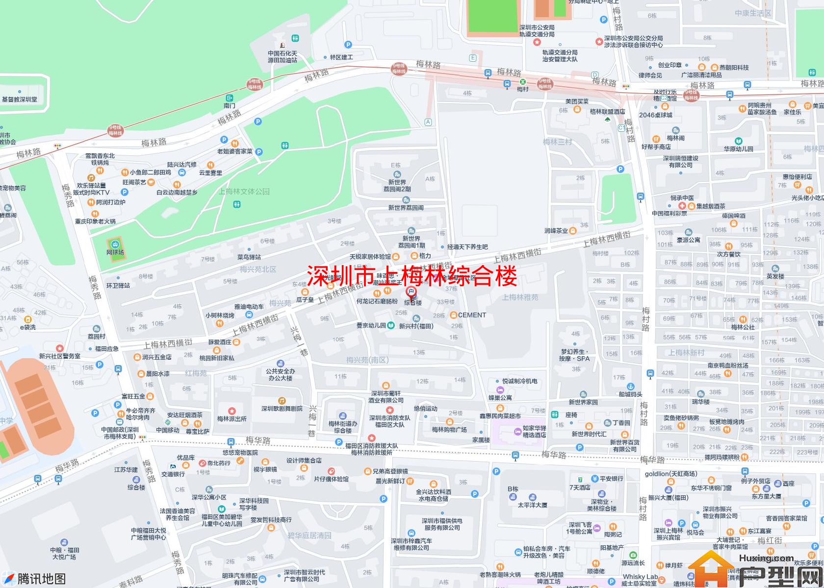 上梅林综合楼小区 - 户型网