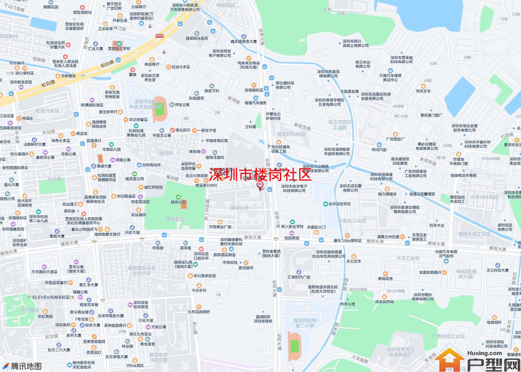 楼岗社区小区 - 户型网