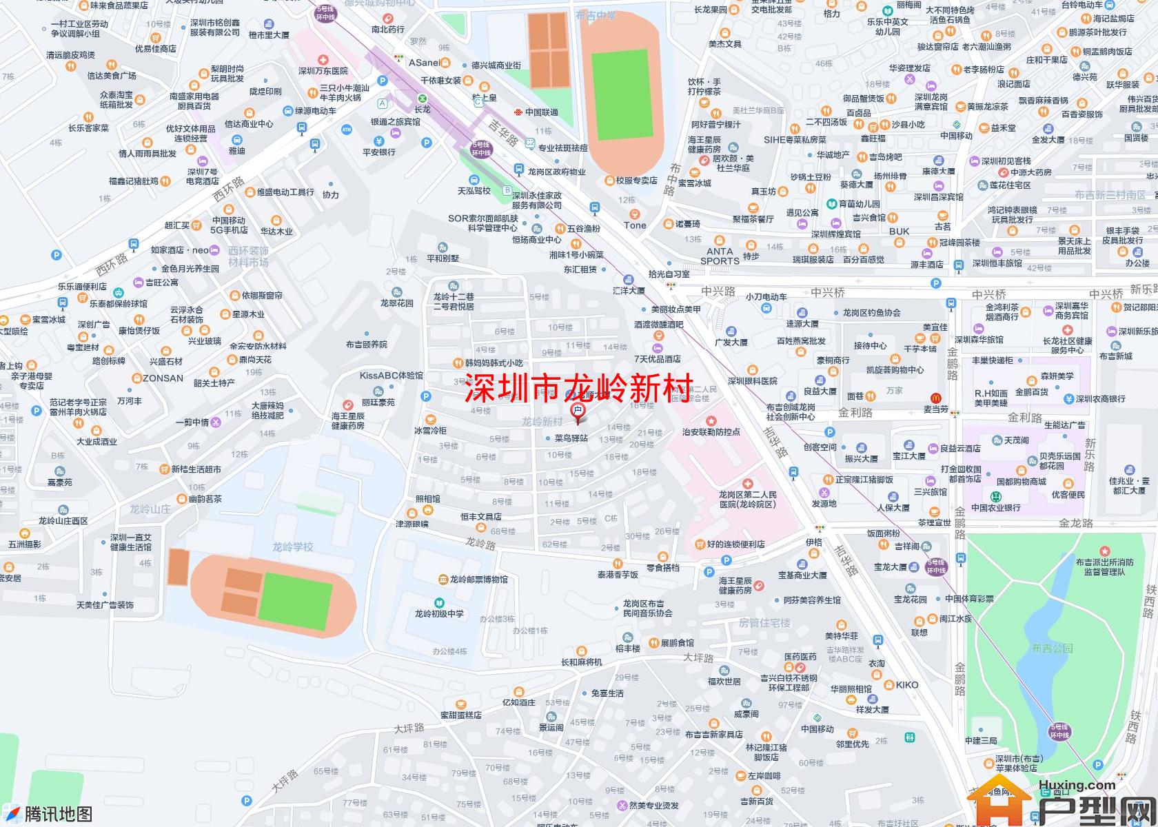 龙岭新村小区 - 户型网