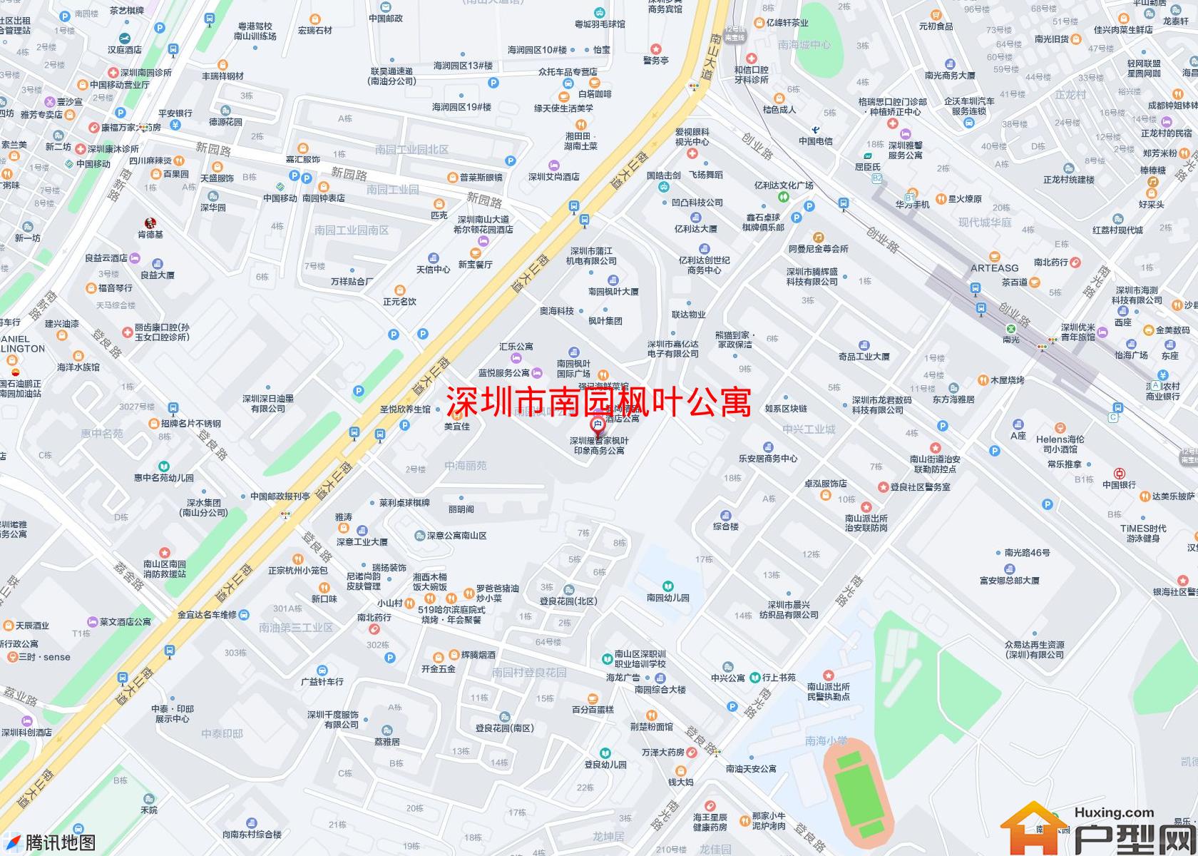 南园枫叶公寓小区 - 户型网